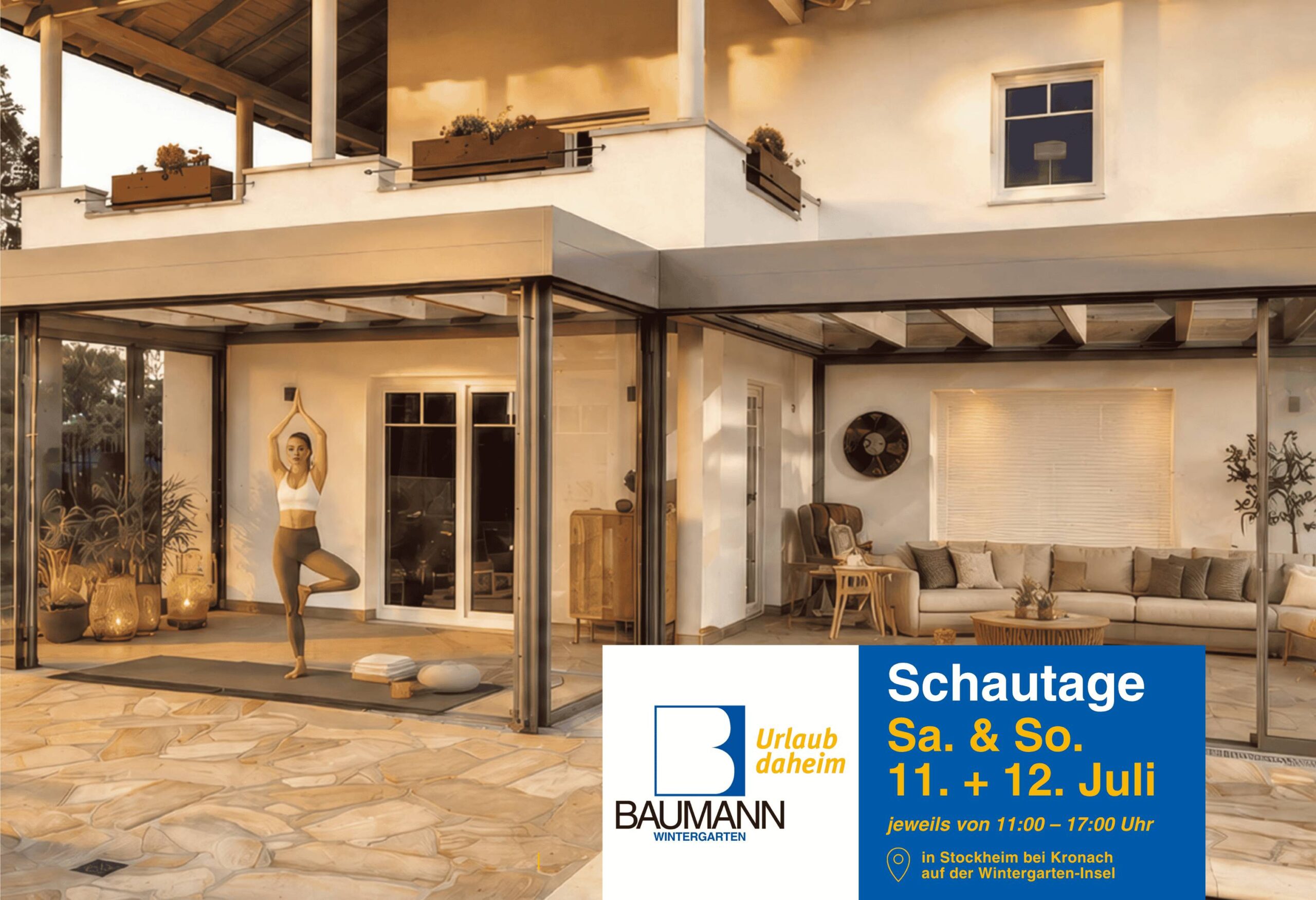 Wintergarten Schautage bei Baumann Wintergarten